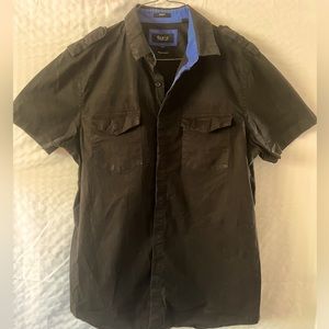Mens Guess short-sleeved Button-down   L